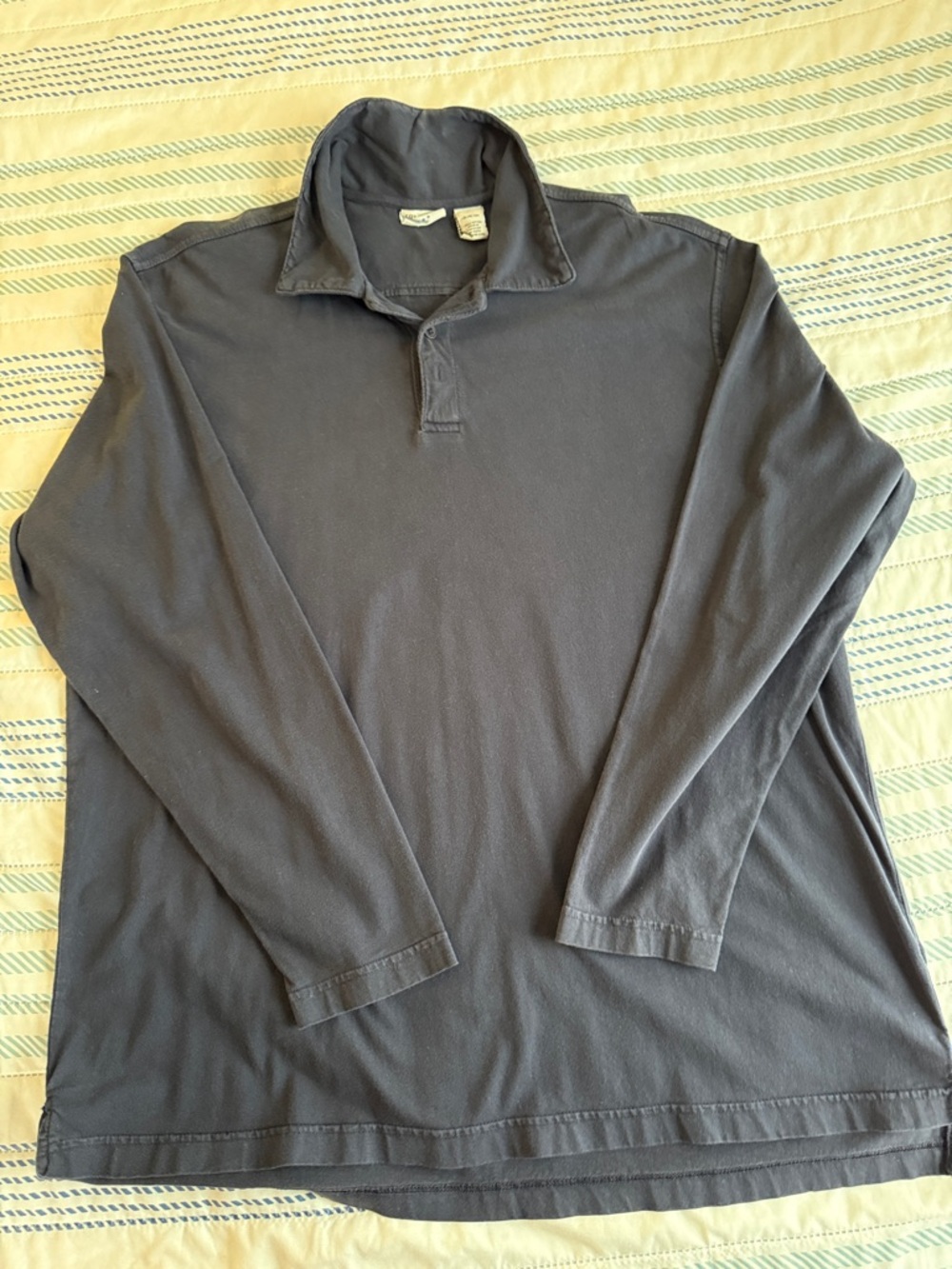 Covington Men's Long-Sleeve Polo - Navy